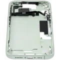 Mid-Frame Housing W/ Small Parts For iPhone 15 (US Version) (Used OEM Pull: Grade A) (Green)