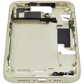 Mid-Frame Housing W/ Small Parts For iPhone 15 (US Version) (Used OEM Pull: Grade A) (Yellow)