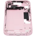 Mid-Frame Housing W/ Small Parts For iPhone 15 (US Version) (Used OEM Pull: Grade A) (Pink)