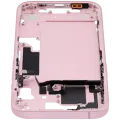 Mid-Frame Housing W/ Small Parts For iPhone 15 (US Version) (Used OEM Pull: Grade A) (Pink)