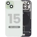 Back Glass w/ MagSafe Magnet & NFC & Flashlight Flex For iPhone 15 (No Logo) (Aftermarket) (Green)