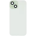 Back Glass w/ MagSafe Magnet & NFC & Flashlight Flex For iPhone 15 (No Logo) (Aftermarket) (Green)