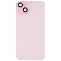 Back Glass w/ MagSafe Magnet & NFC & Flashlight Flex For iPhone 15 Plus (No Logo) (Aftermarket) (Pink)