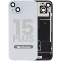 Back Glass w/ MagSafe Magnet & NFC & Flashlight Flex For iPhone 15 Plus (No Logo) (Aftermarket) (Blue)