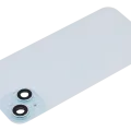 Back Glass w/ MagSafe Magnet & NFC & Flashlight Flex For iPhone 15 Plus (No Logo) (Aftermarket) (Blue)