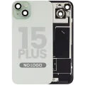 Back Glass w/ MagSafe Magnet & NFC & Flashlight Flex For iPhone 15 Plus (No Logo) (Aftermarket) (Green)