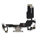 Charging Port Flex Cable For iPhone 15 (Aftermarket Plus) (Blue)