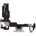 Charging Port Flex Cable For iPhone 15 (Aftermarket Plus) (Green)