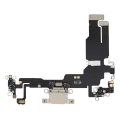 Charging Port Flex Cable For iPhone 15 (Aftermarket Plus) (Pink)