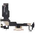 Charging Port Flex Cable For iPhone 15 (Aftermarket Plus) (Pink)