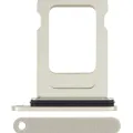 Single Sim Card Tray For iPhone 15 / 15 Plus (Yellow)