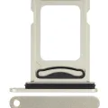Dual Sim Card Tray For iPhone 15 / 15 Plus (Yellow)