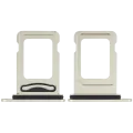 Dual Sim Card Tray For iPhone 15 / 15 Plus (Yellow)