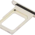 Dual Sim Card Tray For iPhone 15 / 15 Plus (Yellow)