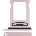Dual Sim Card Tray For iPhone 15 / 15 Plus (Pink)