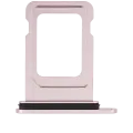 Dual Sim Card Tray For iPhone 15 / 15 Plus (Pink)