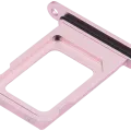Dual Sim Card Tray For iPhone 15 / 15 Plus (Pink)