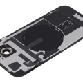 Back Glass w/ MagSafe Magnet & NFC & Flashlight Flex For iPhone 15 Plus (Used OEM Pull: Grade A) (Yellow)