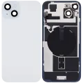 Back Glass w/ MagSafe Magnet & NFC & Flashlight Flex For iPhone 15 Plus (Used OEM Pull: Grade A) (Blue)