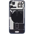 Back Glass w/ MagSafe Magnet & NFC & Flashlight Flex For iPhone 15 Plus (Used OEM Pull: Grade A) (Blue)