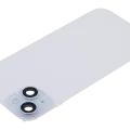 Back Glass w/ MagSafe Magnet & NFC & Flashlight Flex For iPhone 15 Plus (Used OEM Pull: Grade A) (Blue)