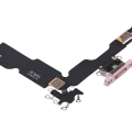 Charging Port Flex Cable For iPhone 15 Plus (Premium) (Pink)