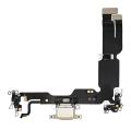 Charging Port Flex Cable For iPhone 15 Plus (Premium) (Yellow)