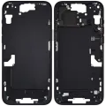 Mid-Frame Housing W/ Small Parts For iPhone 15 Plus (US Version) (Used OEM Pull: Grade A) (Black)