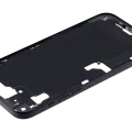 Mid-Frame Housing W/ Small Parts For iPhone 15 Plus (US Version) (Used OEM Pull: Grade A) (Black)