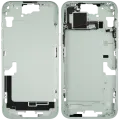 Mid-Frame Housing W/ Small Parts For iPhone 15 Plus (US Version) (Used OEM Pull: Grade A) (Green)