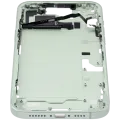 Mid-Frame Housing W/ Small Parts For iPhone 15 Plus (US Version) (Used OEM Pull: Grade A) (Green)
