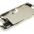 Mid-Frame Housing W/ Small Parts For iPhone 15 Plus (US Version) (Used OEM Pull: Grade A) (Yellow)