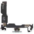 Charging Port Flex Cable For iPhone 15 Plus (Premium) (Green)