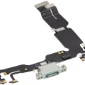 Charging Port Flex Cable For iPhone 15 Plus (Premium) (Green)