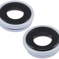 Back Camera Lens With Bracket & Bezel For iPhone 15 / 15 Plus (2 Piece Set) (Premium) (Blue)