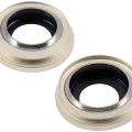 Back Camera Lens With Bracket & Bezel For iPhone 15 / 15 Plus (2 Piece Set) (Premium) (Yellow)