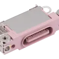 Charging Port Only For iPhone 15 / 15 Plus (Pink) (10 Pack)