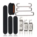 Hard Buttons (Power / Volume / Switch) For iPhone 15 / 15 Plus (Black)