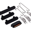 Hard Buttons (Power / Volume / Switch) For iPhone 15 / 15 Plus (Black)