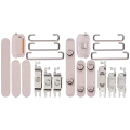 Hard Buttons (Power / Volume / Switch) For iPhone 15 / 15 Plus (Pink)