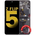Inner OLED Assembly With Frame For Samsung Galaxy Z Flip 5 5G (US & International) (Refurbished) (Graphite)