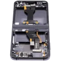 Inner OLED Assembly With Frame For Samsung Galaxy Z Flip 5 5G (US & International) (Refurbished) (Graphite)