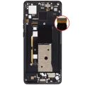 OLED Assembly With Frame For Motorola Moto Edge 40 (XT2303-3 / 2023) (Refurbished) (Eclipse Black)