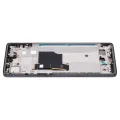 OLED Assembly With Frame For Motorola Moto Edge 40 Neo (XT2307-1 / 2023) (Refurbished) (Black)
