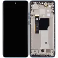 OLED Assembly With Frame For Motorola Moto Edge 40 Neo (XT2307-1 / 2023) (Refurbished) (Caneel Bay)