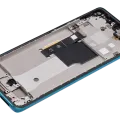 OLED Assembly With Frame For Motorola Moto Edge 40 Neo (XT2307-1 / 2023) (Refurbished) (Caneel Bay)