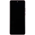 OLED Assembly With Frame For Motorola Moto Edge 40 (XT2303-3 / 2023) (Refurbished) (Viva Magenta)