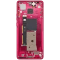 OLED Assembly With Frame For Motorola Moto Edge 40 (XT2303-3 / 2023) (Refurbished) (Viva Magenta)