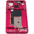 OLED Assembly With Frame For Motorola Moto Edge 40 (XT2303-3 / 2023) (Refurbished) (Viva Magenta)