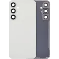 Back Cover Glass With Camera Lens For Samsung Galaxy S23 FE 5G (Aftermarket Plus) (Cream)